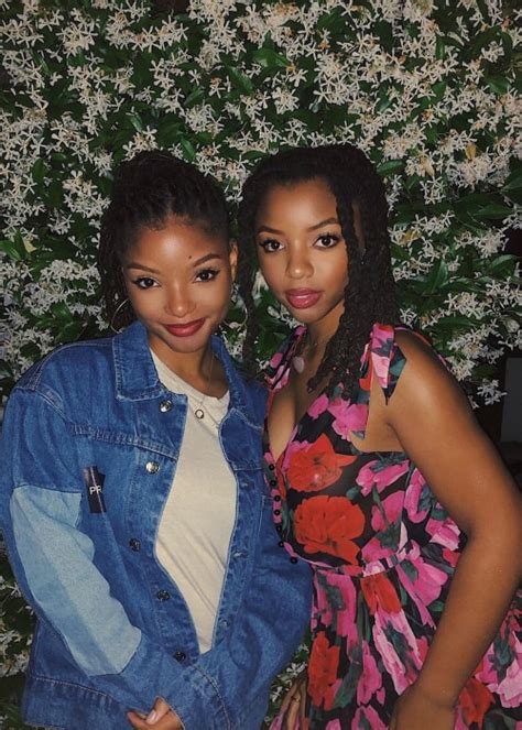 chloe x halle pink|chloe and halle older sister.